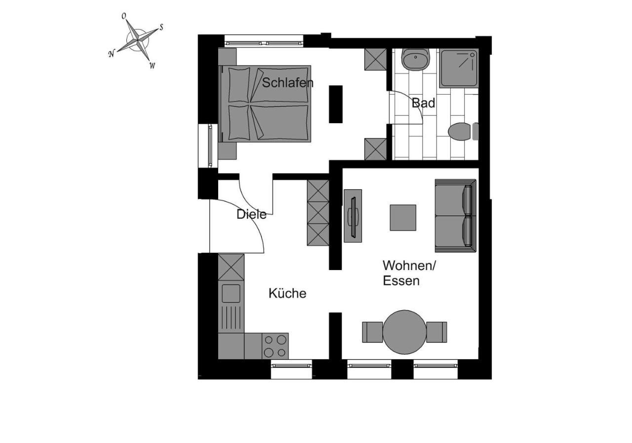 Ferienhaus Usedomer Flaschenpost ツィノヴィッツ エクステリア 写真